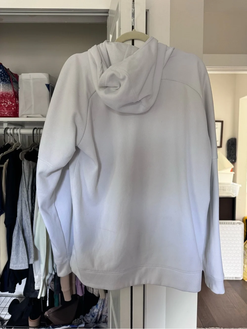 adidas White Men's hoodie